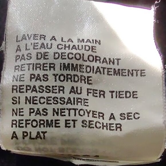 RUSS PETITES VINTAGE BLACK BEADED CARDIGAN, 8 BUTTON FRONT, ELEGANT, SIZE MED - Picture 10 of 10